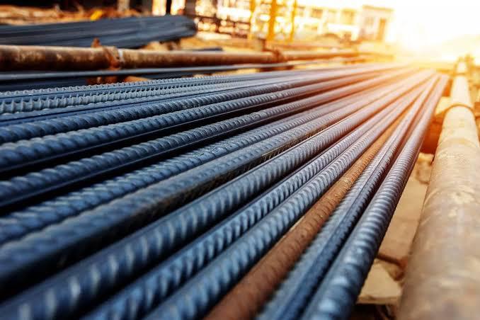 Estrutura de aço para construção civil